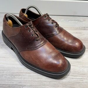 SEBAGO Men's Size 10.5M Brown Leather Oxford Shoes Lace